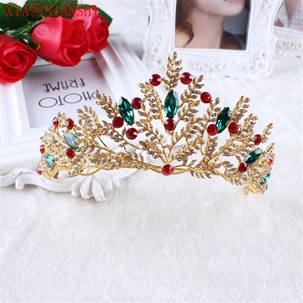 hair clips & barrettes xiaonianshi baroque style gold red green crystal bridal tiara wedding crown alloy queen princess jewelry accessories, Golden;silver
hair clips & barrettes xiaonianshi baroque style gold red green crystal bridal tiara wedding crown alloy queen princess jewelry accessories, Golden;silver