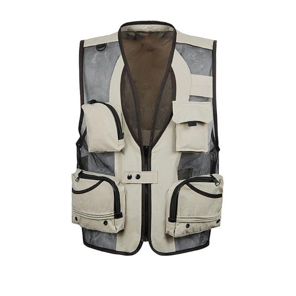 men's vests quick-dry multi pockets breathable mesh vest, casual outdoor summer fishing vest, Black;white
men's vests quick-dry multi pockets breathable mesh vest, casual outdoor summer fishing vest, Black;white