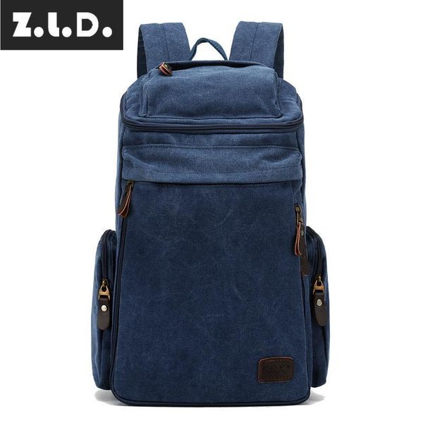 backpack z.l.d. factory direct canvas casual student bag men and women large capacity mochila masculina
backpack z.l.d. factory direct canvas casual student bag men and women large capacity mochila masculina