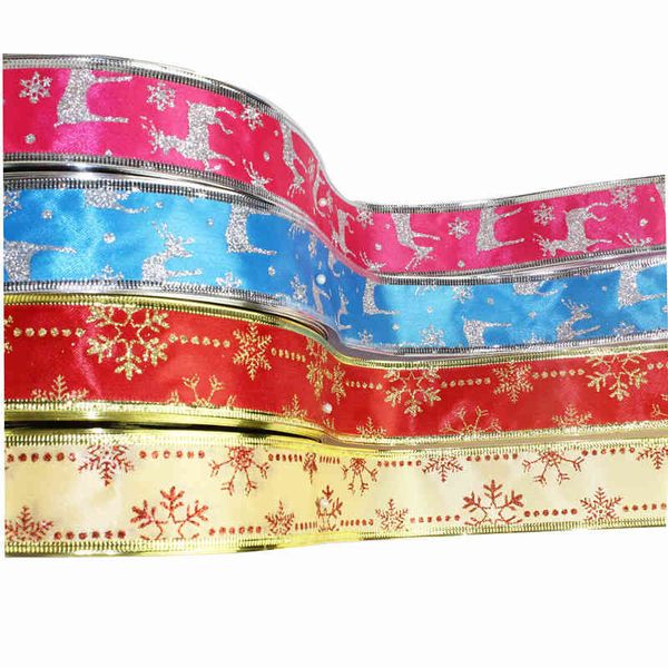 decorations 3.8cm powdered ribbon snowflake elk printed ribbon christmas tree decoration pendant
decorations 3.8cm powdered ribbon snowflake elk printed ribbon christmas tree decoration pendant