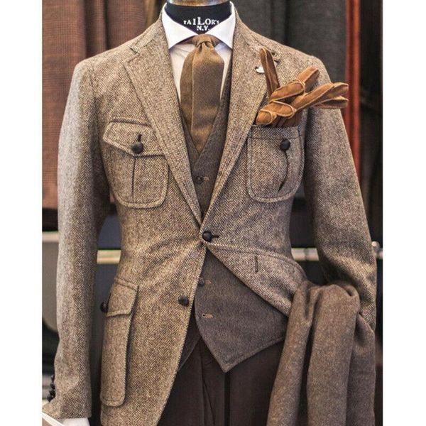 men's suits & blazers traje de hombre herringbone jacket+vest+pants groom wear wedding tuxedos smoking business office work men custom, White;black
men's suits & blazers traje de hombre herringbone jacket+vest+pants groom wear wedding tuxedos smoking business office work men custom, White;black