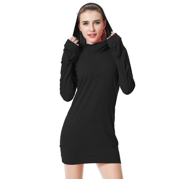 autumn and winter 2021 selling solid color long sleeve finger women's dress, Black;gray
autumn and winter 2021 selling solid color long sleeve finger women's dress, Black;gray