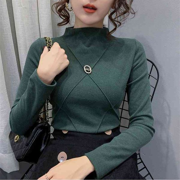 autumn winter t-shirt women turtleneck brushed sanding argyle cotton t shirt tee stretchy long sleeve bottoming t9n393 210421, Black;gray
autumn winter t-shirt women turtleneck brushed sanding argyle cotton t shirt tee stretchy long sleeve bottoming t9n393 210421, Black;gray