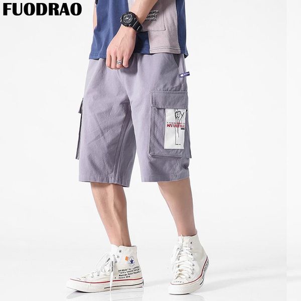 men's shorts fuodrao japan style pockets cargo short men summer jogger hip hop streetwear loose casual male plus size 5xl d070, White;black
men's shorts fuodrao japan style pockets cargo short men summer jogger hip hop streetwear loose casual male plus size 5xl d070, White;black