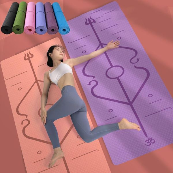 yoga mat 6mm for beginner non-slip sports exercise pad with position line home fitness gymnastics pilates mats
yoga mat 6mm for beginner non-slip sports exercise pad with position line home fitness gymnastics pilates mats