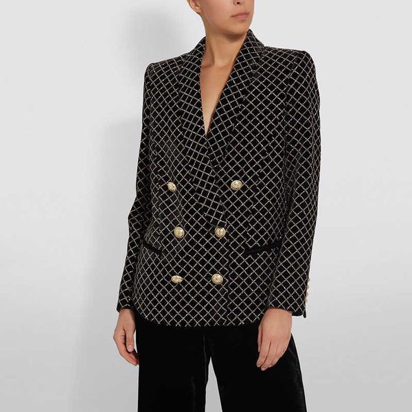 baroques designer blazer jacket women's double breasted lion buttons shimmer plaid shawl collar velvet 210526, White;black
baroques designer blazer jacket women's double breasted lion buttons shimmer plaid shawl collar velvet 210526, White;black
