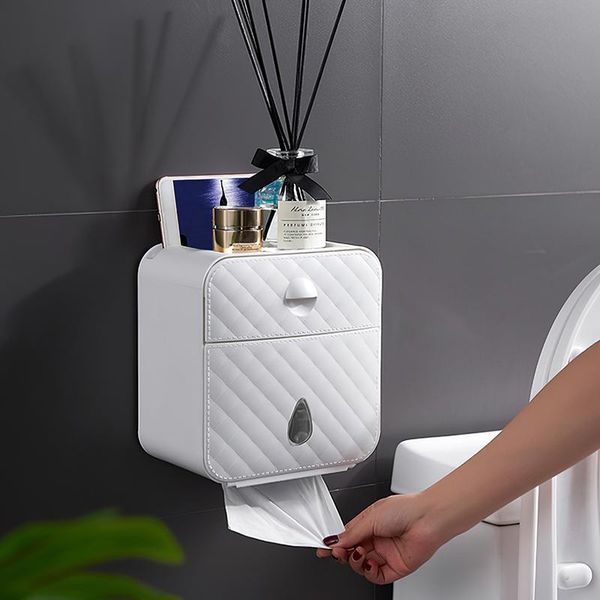 elegant toilet paper holder wall mounted waterproof roll bathroom tissue box dispenser with storage boxes & napkins
elegant toilet paper holder wall mounted waterproof roll bathroom tissue box dispenser with storage boxes & napkins