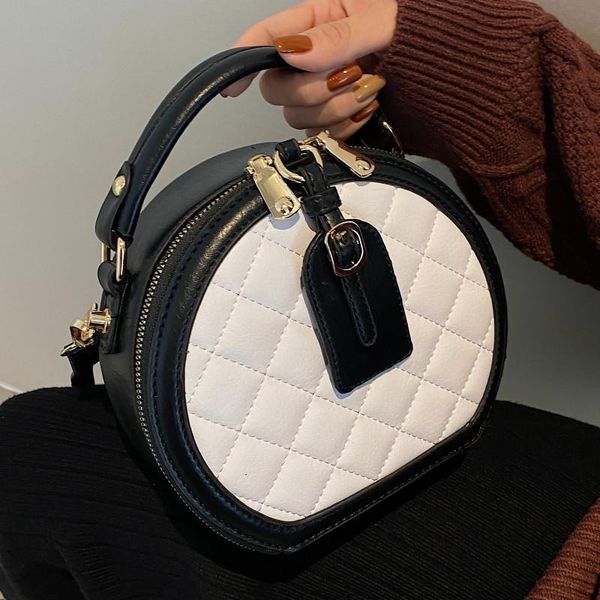 evening bags quilted plaid round handbags for women luxury leather shoulder bag rhombus lattice crossbody ladies handle messenger
evening bags quilted plaid round handbags for women luxury leather shoulder bag rhombus lattice crossbody ladies handle messenger