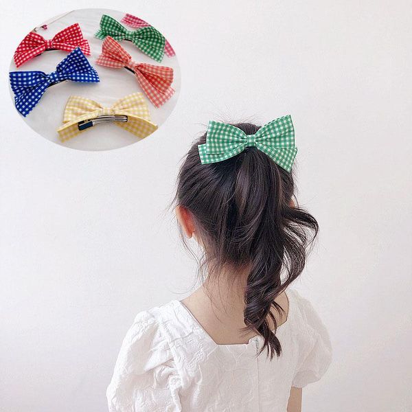 girls cute plaid bow hairpins sweet hair clips headband barrettes lovely ornament fashion accessories, Slivery;white
girls cute plaid bow hairpins sweet hair clips headband barrettes lovely ornament fashion accessories, Slivery;white