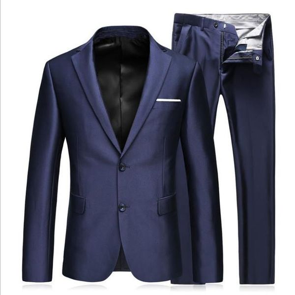 men's suits & blazers 2021 wdding dress business fashion classic gentleman black 2 pieces set coat jacket pants, White;black
men's suits & blazers 2021 wdding dress business fashion classic gentleman black 2 pieces set coat jacket pants, White;black