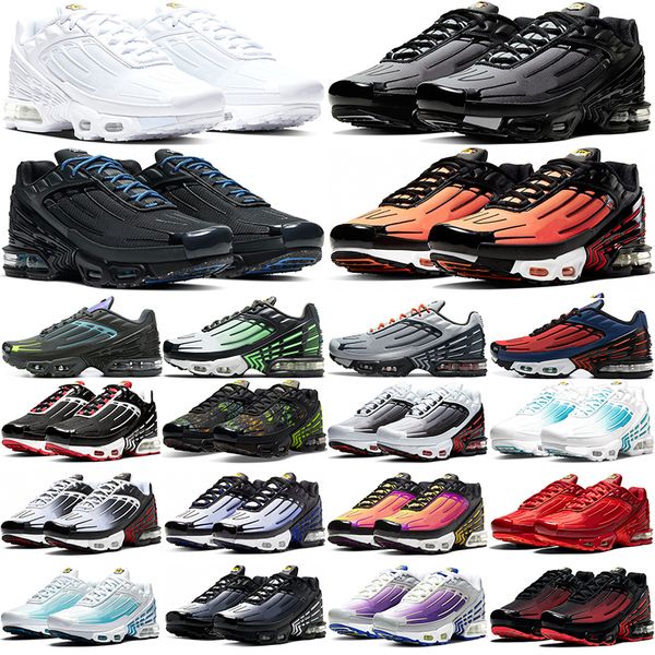 tn plus 3 running shoes triple black white iron man wolf grey obsidian hyper blue blood orange tiger highlighted track red men women trainer
tn plus 3 running shoes triple black white iron man wolf grey obsidian hyper blue blood orange tiger highlighted track red men women trainer