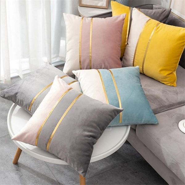 cushion/decorative pillow soft velvet patchwork cushion cover beige yellow blue pink bedroom sofa decoration cases 30x50cm/45x45cm
cushion/decorative pillow soft velvet patchwork cushion cover beige yellow blue pink bedroom sofa decoration cases 30x50cm/45x45cm