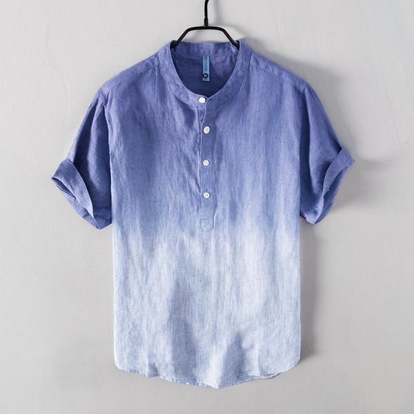 men's casual shirts short sleeve shirt for men 100% pure linen loose thin gradient male fashion solid color pullover clothing japanese, White;black
men's casual shirts short sleeve shirt for men 100% pure linen loose thin gradient male fashion solid color pullover clothing japanese, White;black