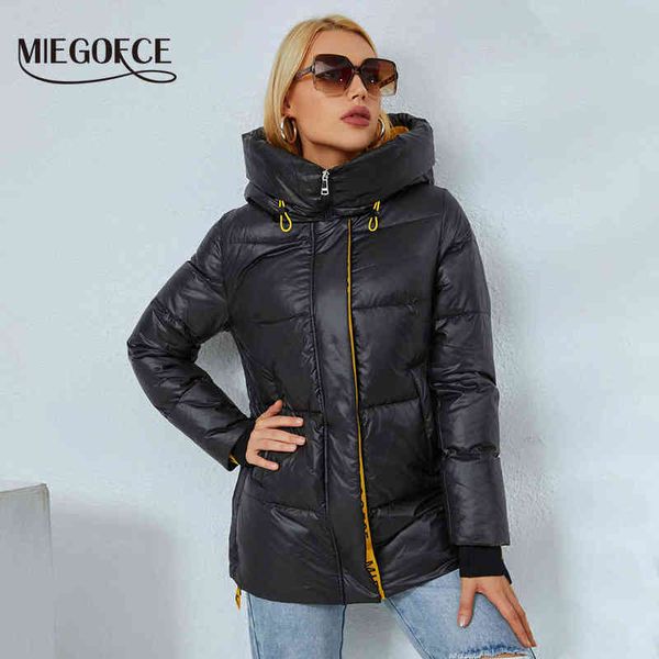 miegofce autumn winter womens apparel youth parka cuffed jacket female outerwear candy colors ladies overcoat d21012 211221, Black
miegofce autumn winter womens apparel youth parka cuffed jacket female outerwear candy colors ladies overcoat d21012 211221, Black