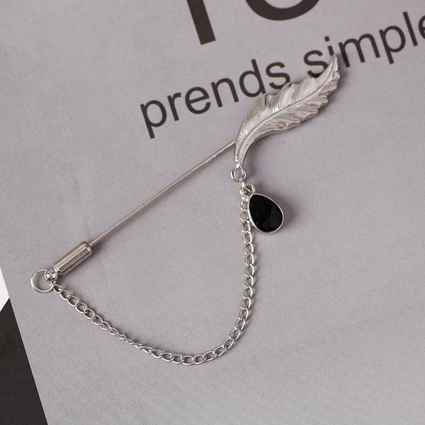 pins, brooches men and women fashion pin leaf-shaped rhinestone pendant metal chain brooch sweater coat decoration jewelry party gift, Gray
pins, brooches men and women fashion pin leaf-shaped rhinestone pendant metal chain brooch sweater coat decoration jewelry party gift, Gray