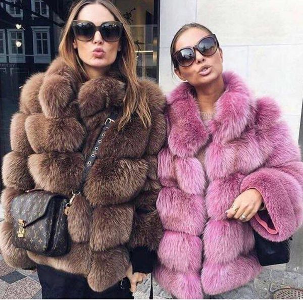women's fur & faux harppihop*2021 arrival women winter thick coat real jacket stand collar outfit, Black
women's fur & faux harppihop*2021 arrival women winter thick coat real jacket stand collar outfit, Black