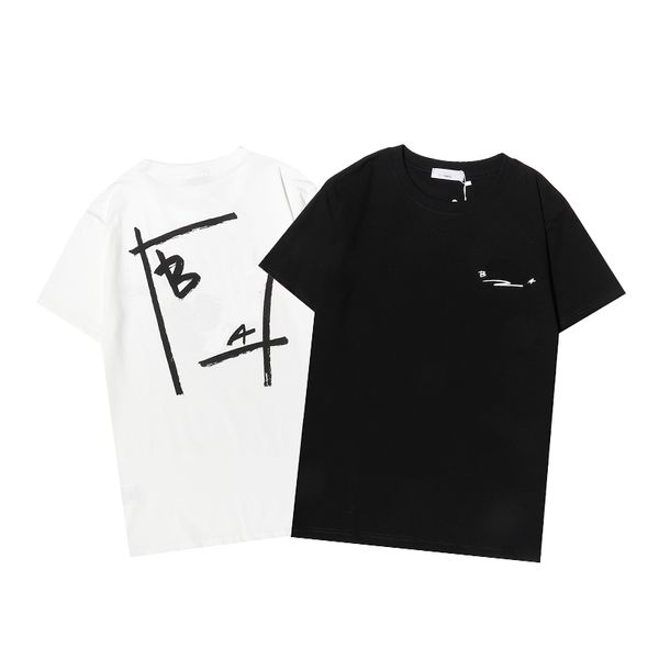 couple t shirts round neck letter print cotton short-sleeved men and women casual t-shirt, White;black
couple t shirts round neck letter print cotton short-sleeved men and women casual t-shirt, White;black