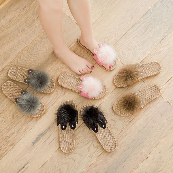 slippers 2021 summer women home indoor crystal female cute hem flax slides ladies non-slip soft bedroom, Black
slippers 2021 summer women home indoor crystal female cute hem flax slides ladies non-slip soft bedroom, Black