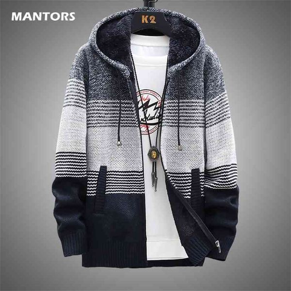 inner fleece sweaters for men winter warm knitted slim autumn hooded thick coat s cardigan clothing xxxl 210812, White;black
inner fleece sweaters for men winter warm knitted slim autumn hooded thick coat s cardigan clothing xxxl 210812, White;black