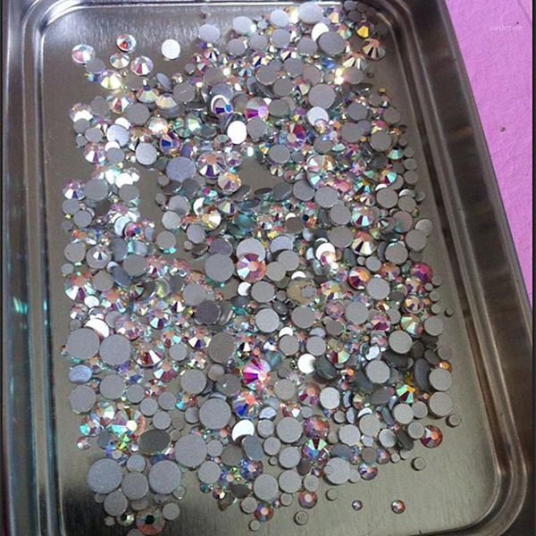 mix sizes 1000pcs/pack crystal clear ab non fix flatback rhinestones nail rhinestoens for nails 3d art decoration gems1, Silver;gold
mix sizes 1000pcs/pack crystal clear ab non fix flatback rhinestones nail rhinestoens for nails 3d art decoration gems1, Silver;gold
