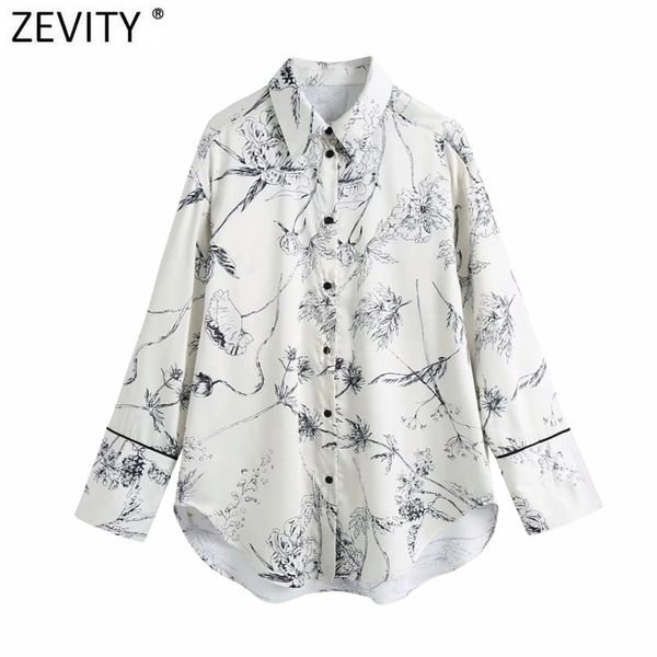 women fashion ink flower print casual loose smock blouse office lady turn down collar shirts chic blusas ls7618 210420, White
women fashion ink flower print casual loose smock blouse office lady turn down collar shirts chic blusas ls7618 210420, White