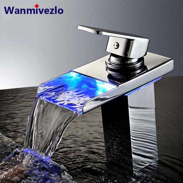 bathroom sink faucets led basin faucet waterfall taps colors change with temperature mixer brass cold washing vessels tap
bathroom sink faucets led basin faucet waterfall taps colors change with temperature mixer brass cold washing vessels tap