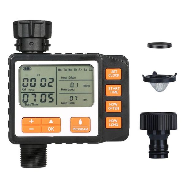 watering equipments 3 separate programs digital water timer 3in large screen ip65 auto manual mode hose sprinkler single valve faucet
watering equipments 3 separate programs digital water timer 3in large screen ip65 auto manual mode hose sprinkler single valve faucet