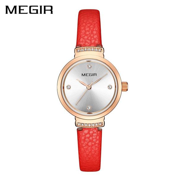 wristwatches megir women watches wristwatch leather watch fashion ladies small bracelet quartz clock relogio feminino, Slivery;brown
wristwatches megir women watches wristwatch leather watch fashion ladies small bracelet quartz clock relogio feminino, Slivery;brown