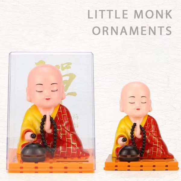 3pieces/lotsolar little monk creative car decoration is equipped with dust cover easy to clean the car living room and office decoration
3pieces/lotsolar little monk creative car decoration is equipped with dust cover easy to clean the car living room and office decoration