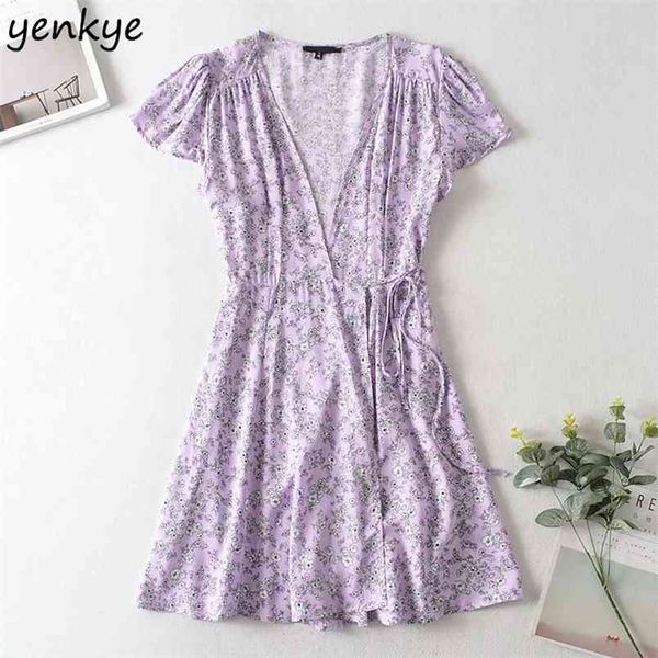 vintage floral print wrap dress women cross v neck short sleeve sundress robe femme a-line mini holiday summer casual dresses 210514, Black;gray
vintage floral print wrap dress women cross v neck short sleeve sundress robe femme a-line mini holiday summer casual dresses 210514, Black;gray