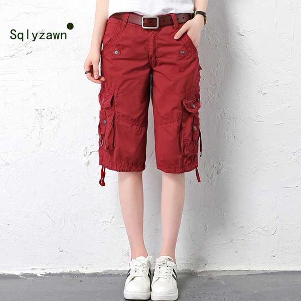 cargo pants women men cool multi pockets summer cotton casual short pants brand comfortable women outwear cargo short 210709, Black;white
cargo pants women men cool multi pockets summer cotton casual short pants brand comfortable women outwear cargo short 210709, Black;white