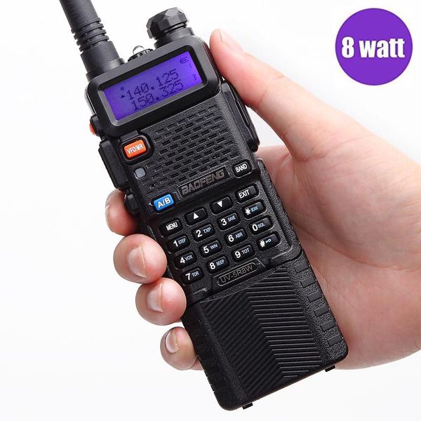 walkie talkie baofeng uv-5r8w tri-power 8w/4w/1w dual band 10km long range fm ham 2 way radio transceiver true 8w 3800mah battery for outdoo
walkie talkie baofeng uv-5r8w tri-power 8w/4w/1w dual band 10km long range fm ham 2 way radio transceiver true 8w 3800mah battery for outdoo