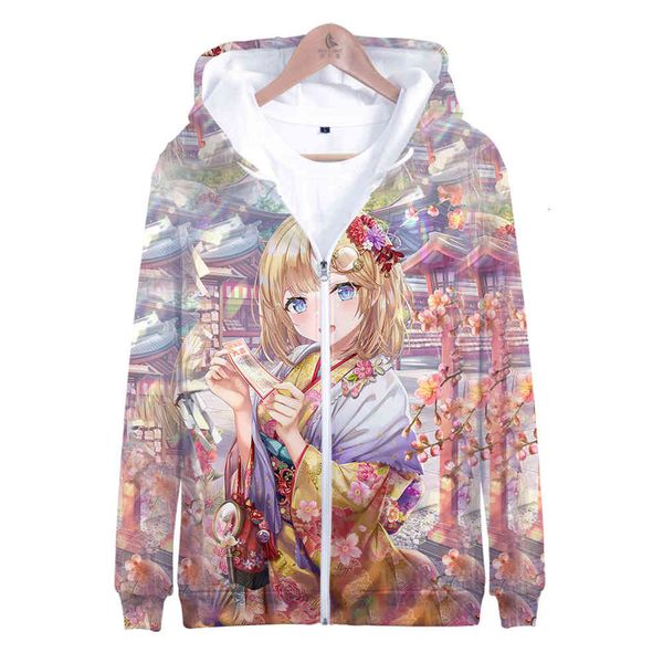 women hoodie hololive vtuber watson amelia 3d print autumn winter holiday passionate style men/women streetwear zip kawaii hooded, Black
women hoodie hololive vtuber watson amelia 3d print autumn winter holiday passionate style men/women streetwear zip kawaii hooded, Black