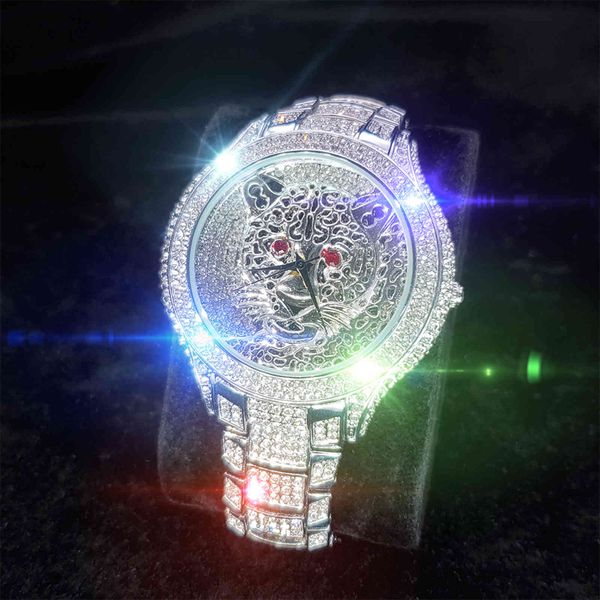 missfox tiger head men's quartz watch 3d hollow dial white gold round wristwatch for men diamond waterproof wedding watches man, Slivery;brown
missfox tiger head men's quartz watch 3d hollow dial white gold round wristwatch for men diamond waterproof wedding watches man, Slivery;brown