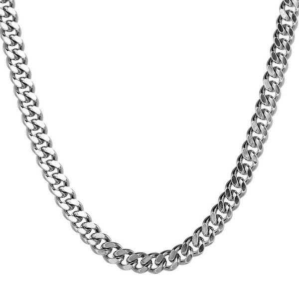 link, chain 2021 hip hop stainless steel cuban necklaces bracelet for men women friendship wedding jewelry gift 17cm 19cm 21cm 50cm, Black
link, chain 2021 hip hop stainless steel cuban necklaces bracelet for men women friendship wedding jewelry gift 17cm 19cm 21cm 50cm, Black