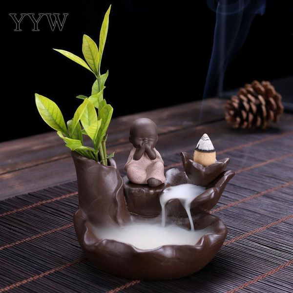 fragrance lamps buddha incense burner censer ceramic quemador de incienso cones burners holder smoke backflow waterfall aroma
fragrance lamps buddha incense burner censer ceramic quemador de incienso cones burners holder smoke backflow waterfall aroma