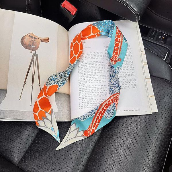scarves arrival silk choker scarf natural lady headband ribbon four season neckerchief multi-use drop kzsbd8, Blue;gray
scarves arrival silk choker scarf natural lady headband ribbon four season neckerchief multi-use drop kzsbd8, Blue;gray