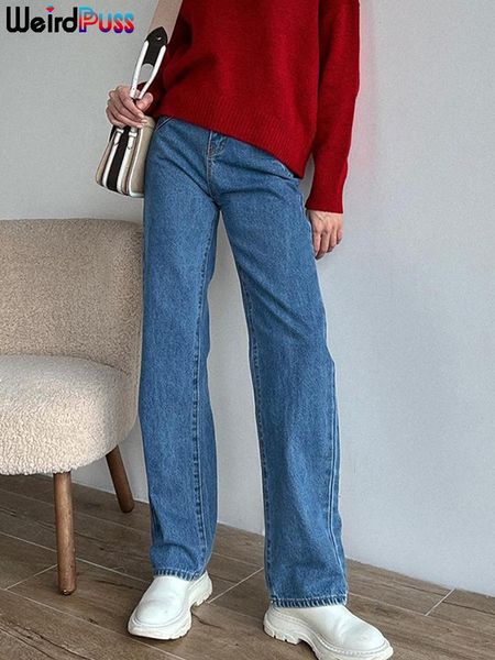 women's pants & capris weird puss y2k cotton straight jeans women casual fall wild basic trend streetwear pocket denim trousers classic, Black;white
women's pants & capris weird puss y2k cotton straight jeans women casual fall wild basic trend streetwear pocket denim trousers classic, Black;white