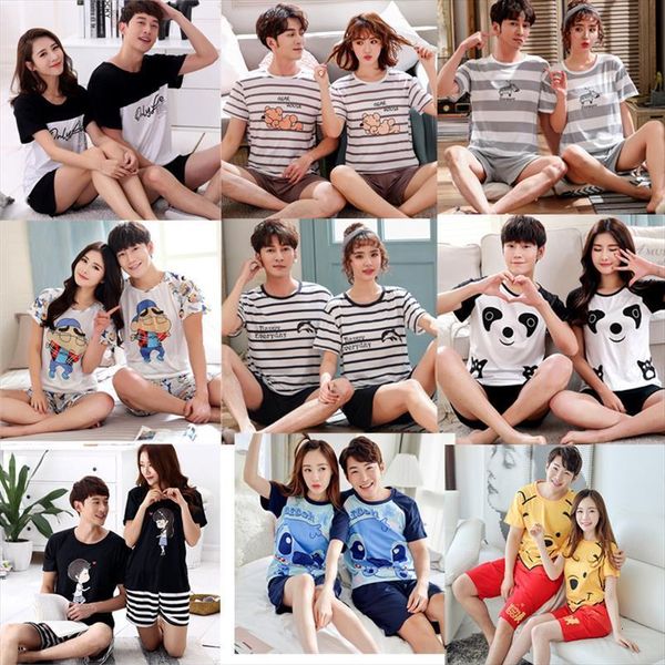 pajamas summer short sleeved womens sleepwears t shirt cute cartoon thin homewear can go out leisure suit, Black;red
pajamas summer short sleeved womens sleepwears t shirt cute cartoon thin homewear can go out leisure suit, Black;red