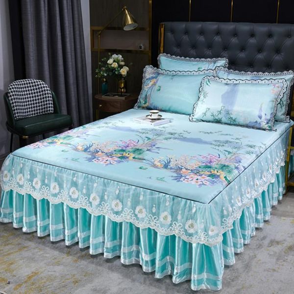 sheets & sets romantic lace bed spread home luxury bedding set of king queen size sheet folding embroidered bedspread with skirt
sheets & sets romantic lace bed spread home luxury bedding set of king queen size sheet folding embroidered bedspread with skirt