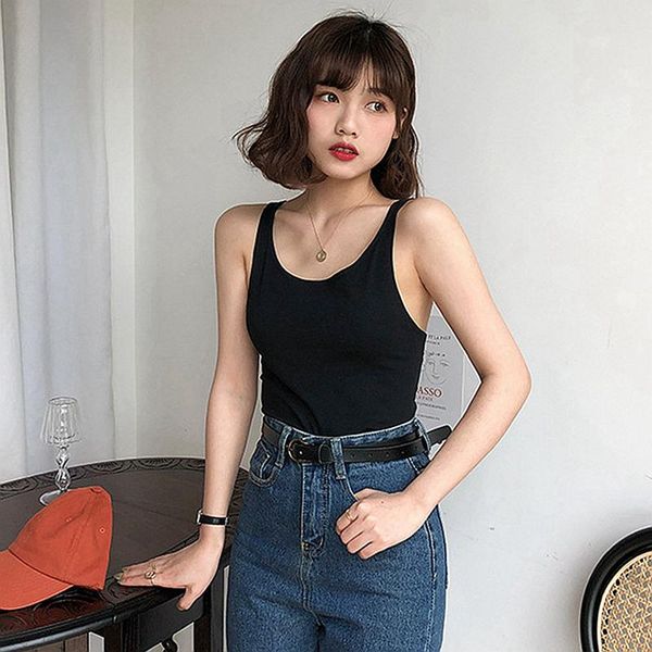 women's tanks & camis womens femme summer girls tank open-back crop streetwear fashion women clothing white blue black
women's tanks & camis womens femme summer girls tank open-back crop streetwear fashion women clothing white blue black