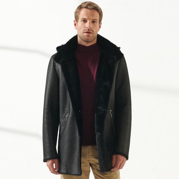 men's jackets men shearling jacket premium sheepskin coat 2021 trendy warm overcoat, Black;brown
men's jackets men shearling jacket premium sheepskin coat 2021 trendy warm overcoat, Black;brown