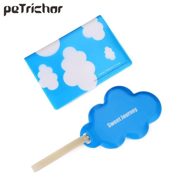 card holders wholesale passport cover holder + luggage tag silicone strap love and clouds two kinds of styles, Brown;gray
card holders wholesale passport cover holder + luggage tag silicone strap love and clouds two kinds of styles, Brown;gray