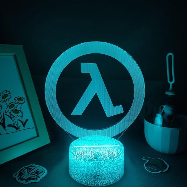 night lights half-life lamp valve fps game mark logo 3d led rgb birthday colorful gift for friend lava bed room table decor
night lights half-life lamp valve fps game mark logo 3d led rgb birthday colorful gift for friend lava bed room table decor