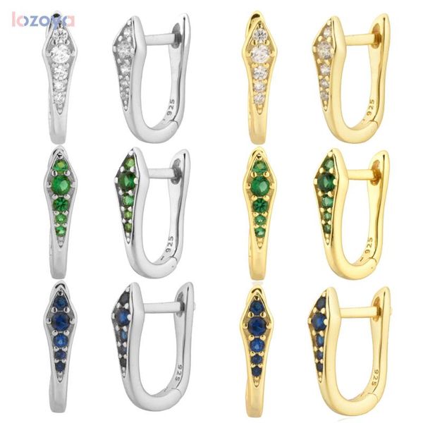 hoop & huggie lozoya 925 sterling silver gold blue hoops piercing three color clear green pendiente clips wedding rock punk snake, Golden;silver
hoop & huggie lozoya 925 sterling silver gold blue hoops piercing three color clear green pendiente clips wedding rock punk snake, Golden;silver