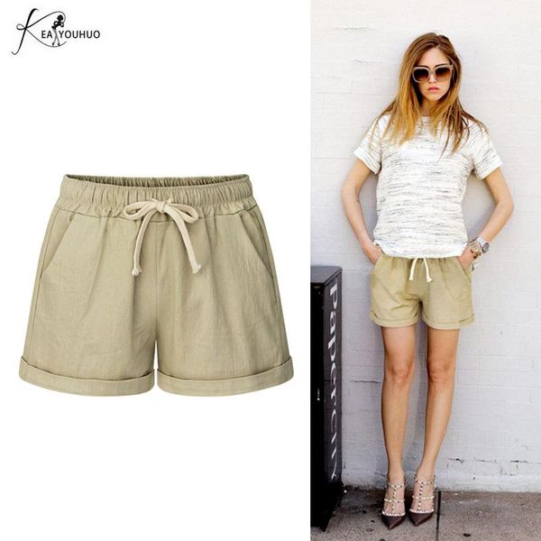 women's shorts 2021 summer fashionable biker ladies high waist black beach casual loose for women plus size 6xl female, White;black
women's shorts 2021 summer fashionable biker ladies high waist black beach casual loose for women plus size 6xl female, White;black