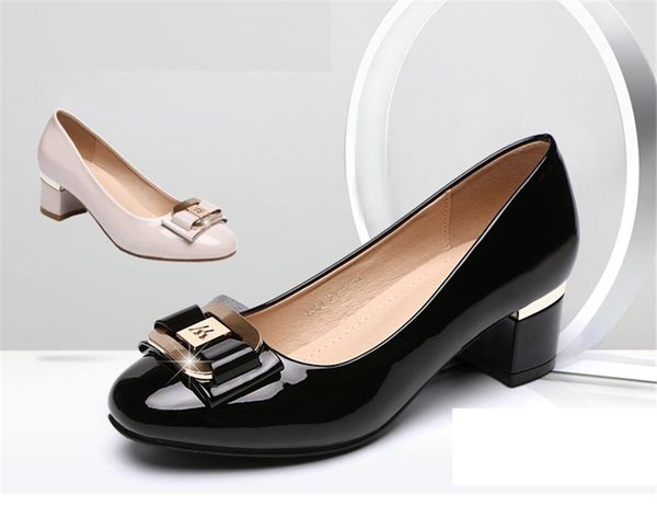 2021 Patent-leather Classic Women's Dress Shoes, Fashion Women Work Shoe, Thick-heeled 4.5cm High Heels, Black Ivory 34-42, Extra packaging
2021 Patent-leather Classic Women's Dress Shoes, Fashion Women Work Shoe, Thick-heeled 4.5cm High Heels, Black Ivory 34-42, Extra packaging