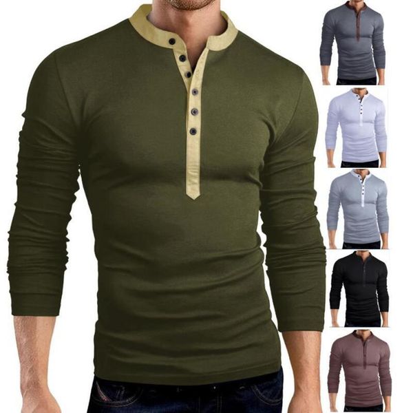 men's 6-color autumn big v-neck long sve t-shirt men's korean leisure two t-shirts, White;black
men's 6-color autumn big v-neck long sve t-shirt men's korean leisure two t-shirts, White;black