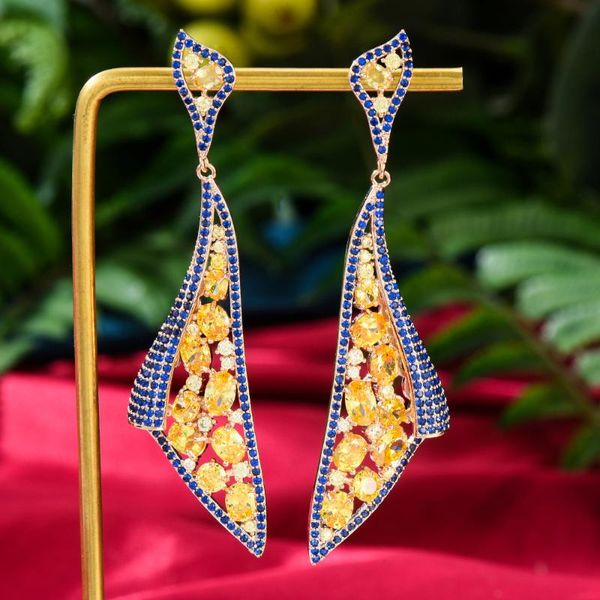 dangle & chandelier shiny yellow triangle earrings for women wedding party dubai bridal fashion gift jewelry, Silver
dangle & chandelier shiny yellow triangle earrings for women wedding party dubai bridal fashion gift jewelry, Silver