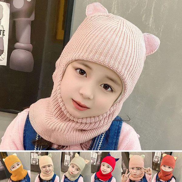 caps & hats for girls and boys' autumn winter scarf one cute thickened warm face protection ear cap smaller bonnets, Yellow
caps & hats for girls and boys' autumn winter scarf one cute thickened warm face protection ear cap smaller bonnets, Yellow